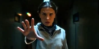 Eleven usando poderes em Stranger Things 5