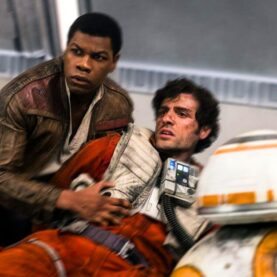 Finn e Poe na saga Star Wars