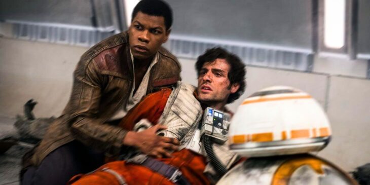 Finn e Poe na saga Star Wars