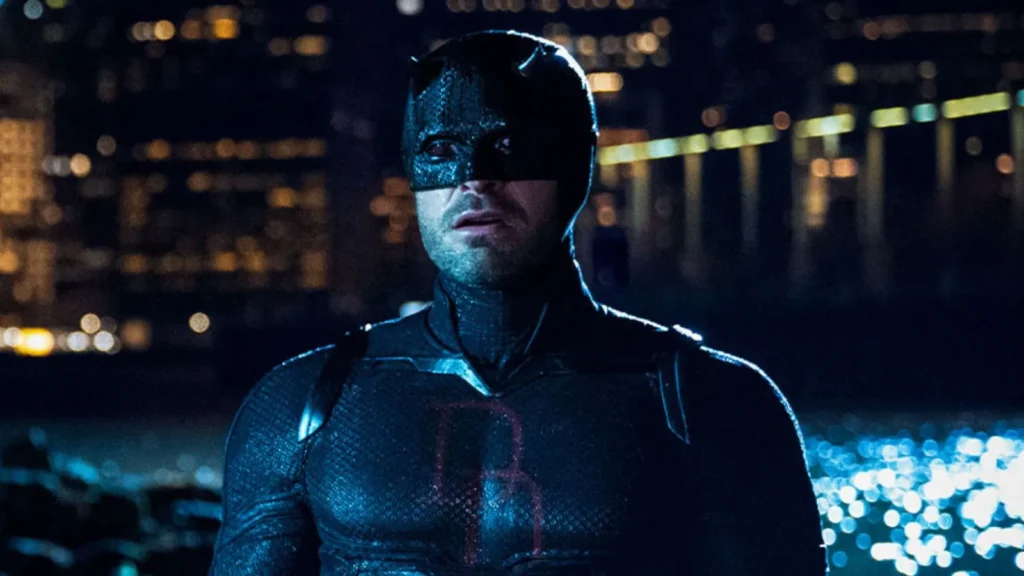 Matt Murdock com novo uniforme em Demolidor Renascido