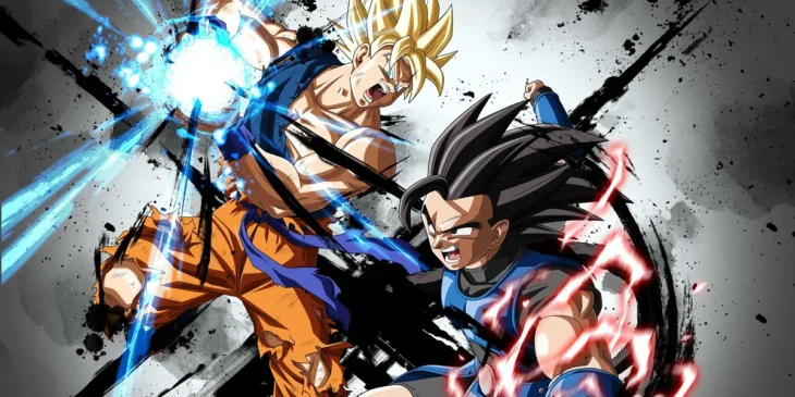 Goku e Shallot em imagem promocional de Dragon Ball Legends