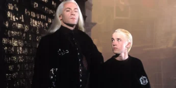 Jason Isaac e Tom Felton na saga Harry Potter