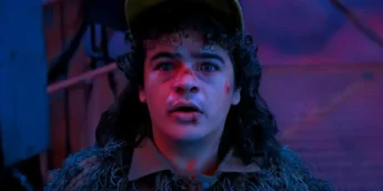 Dustin no Mundo Invertido em Stranger Things 5