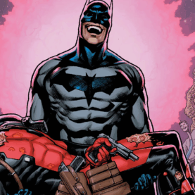 DC revela fusão bizarra do Batman com o Deadpool