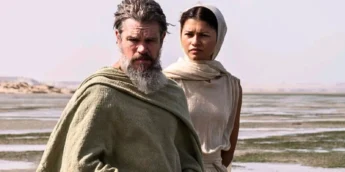 Matt Damon e Zendaya em A Odisseia como Odisseu e Atena