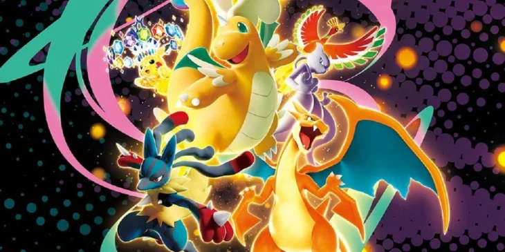 Imagem promocional da expansão Megaevolução - Heróis Excelsos