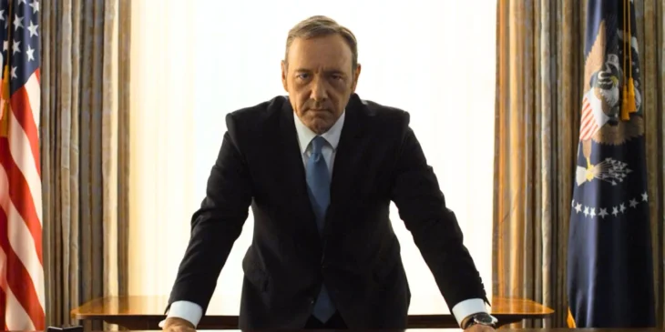Kevin Spacey na série House of Cards