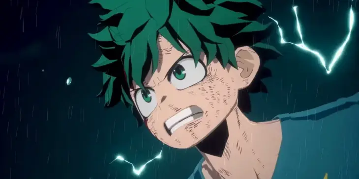 Deku em trailer especial do jogo My Hero Academia: All's Justice