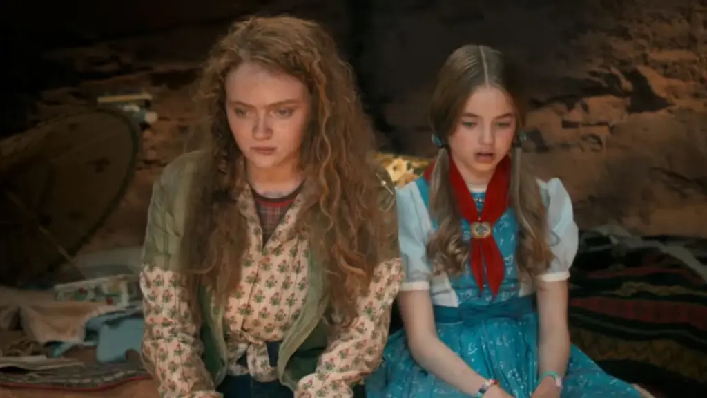 Max e Holly em Stranger Things 5