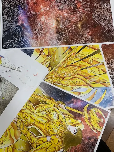 Imagens do Capítulo 2 de Saint Seiya Then