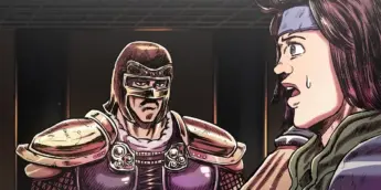 Cena de trailer do spin-off de Hokuto no Ken