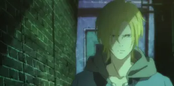 Ash Lynx na adaptação em anime de Banana Fish