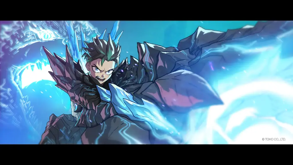 Arte conceitual do novo anime de Godzilla