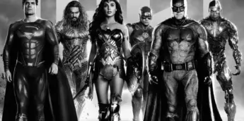 Liga da Justiça em preto e branco de Zack Snyder