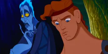 O vilão Hades e o herói Hércules
