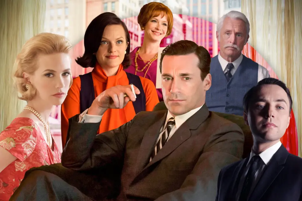 Elenco da aclamada série Mad Men