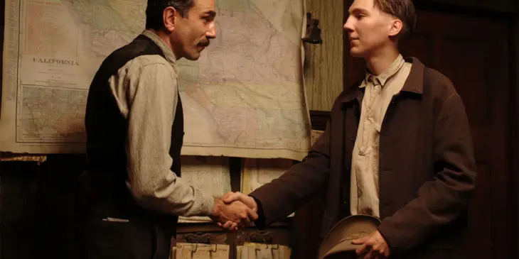 Daniel Day-Lewis e Paul Dano em Sangue Negro
