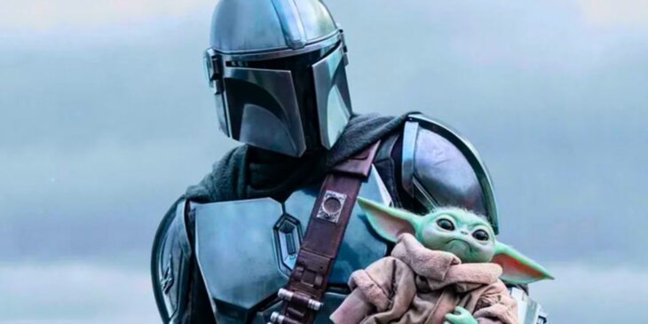 Mandaloriano & Grogu de Star Wars