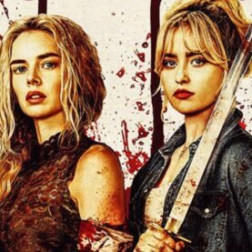Samara Weaving e Kathryn Newton em Casamento Sangrento 2