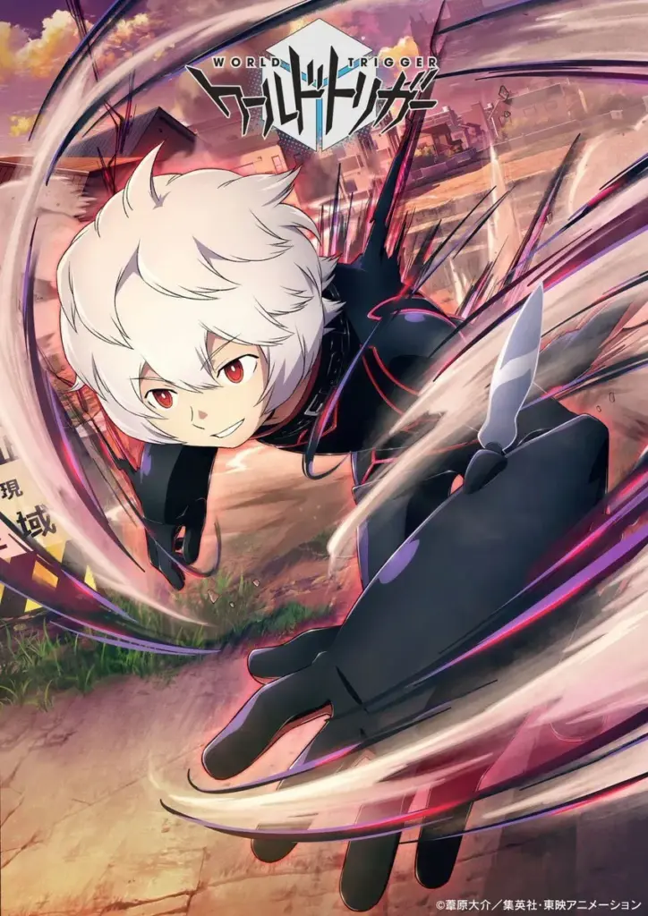 Pôster de anúncio do reboot de World Trigger