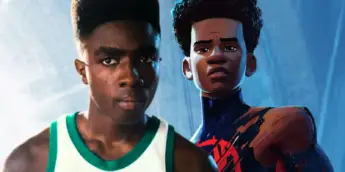 Caleb McLaughlin em Stranger Things e Miles Morales