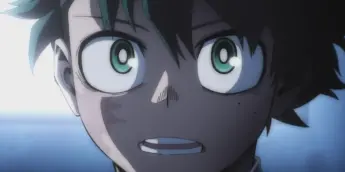 Deku em cena do Episódio 169 de My Hero Academia