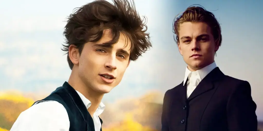 Timothée Chalamet e Leonardo DiCaprio