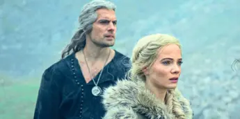Freya Allen e Henry Cavill em The Witcher
