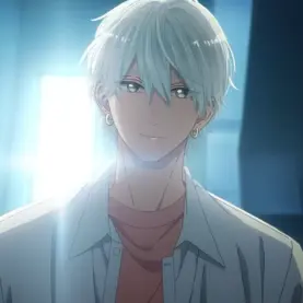 Kohaku Ichimura em cena da adaptação em anime de In the Clear Moonlit Dusk