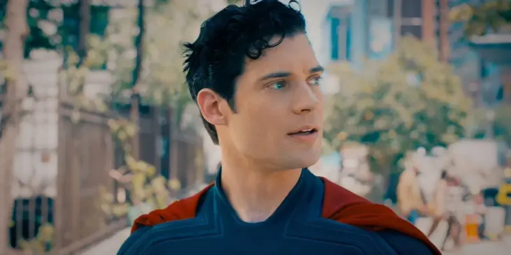 David Corenswet como o Superman