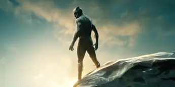 Chadwick Boseman como o Pantera Negra