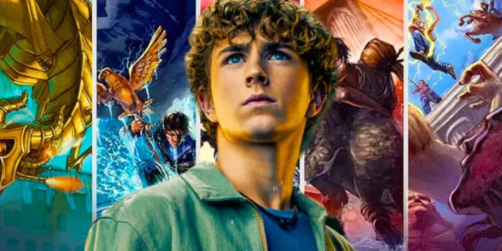 Walker Scobell, o Percy Jackson, e Os Heróis do Olimpo