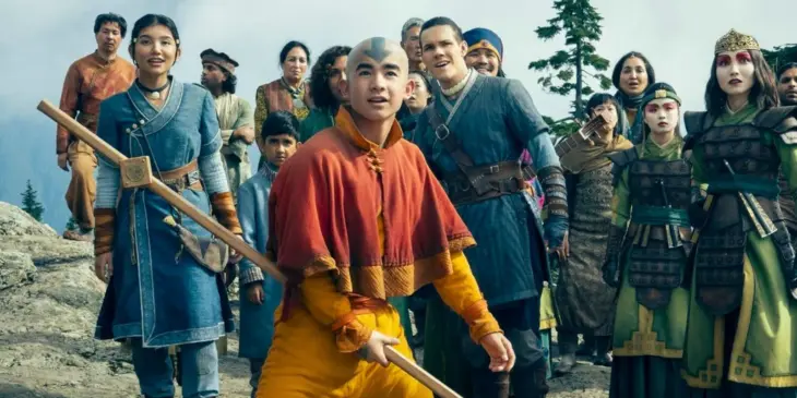 Aang na 2ª temporada de Avatar O Último Mestre do Ar