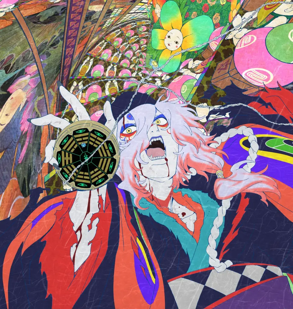 Arte promocional do filme Gekijōban Mononoke Dai-San-Shō: Hebigami