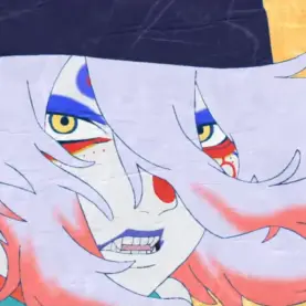 Cena do filme Gekijōban Mononoke Dai-San-Shō: Hebigami
