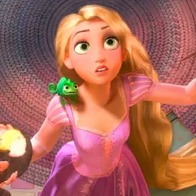 Rapunzel no filme Enrolados