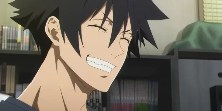 Jiro Azuma em cena de Black Torch