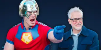 John Cena, o Pacificador, e James Gunn
