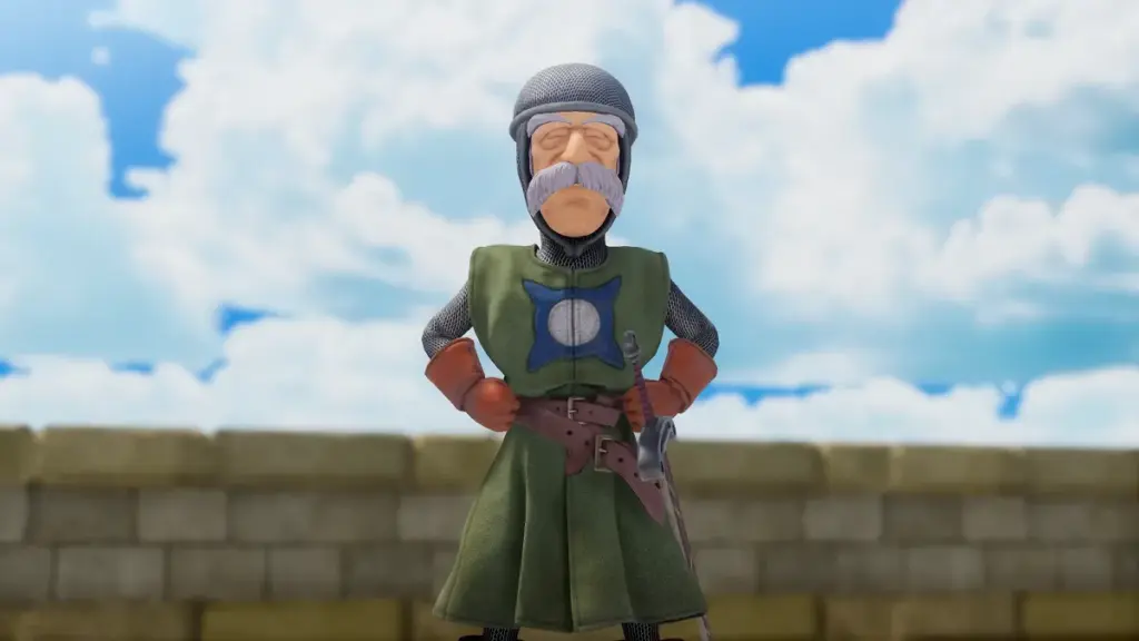 Sir Mervyn em Dragon Quest VII Reimagined