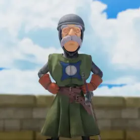 Sir Mervyn em Dragon Quest VII Reimagined