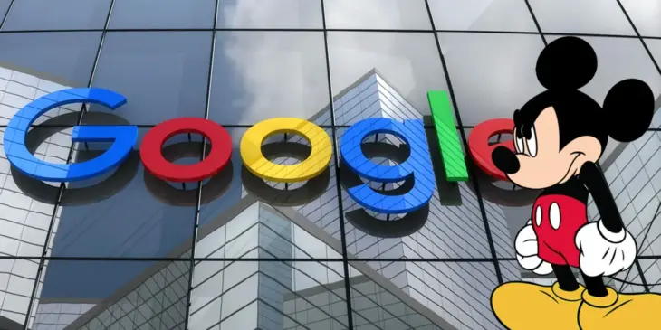 Google e o Mickey, da Disney