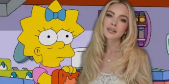 Maggie, de Os Simpsons, e Lindsay Lohan