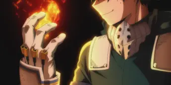 Deku em Mu Hero Academia