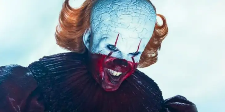 Pennywise em final de IT Bem-Vindos a Derry