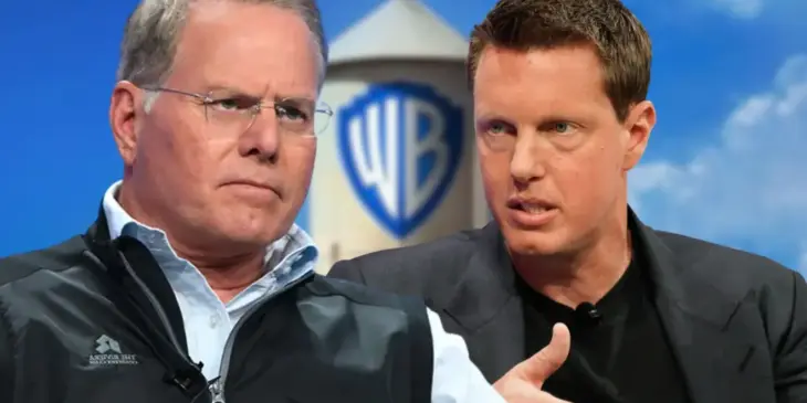 David Zaslav, da Warner, e David Ellison, da Paramount