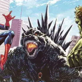 Crossover de Godzilla e o universo Marvel