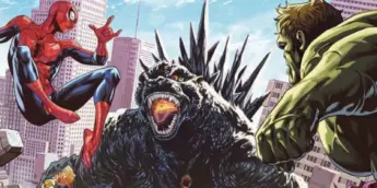 Crossover de Godzilla e o universo Marvel