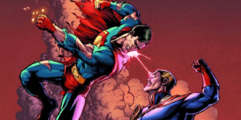 Superman e Capitão Pátria se enfrentam em arte oficial de crossover da DC com The Boys