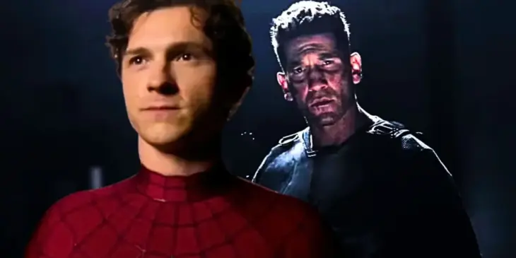 Jon Bernthal e Tom Holland, de Homem-Aranha Um Novo Dia