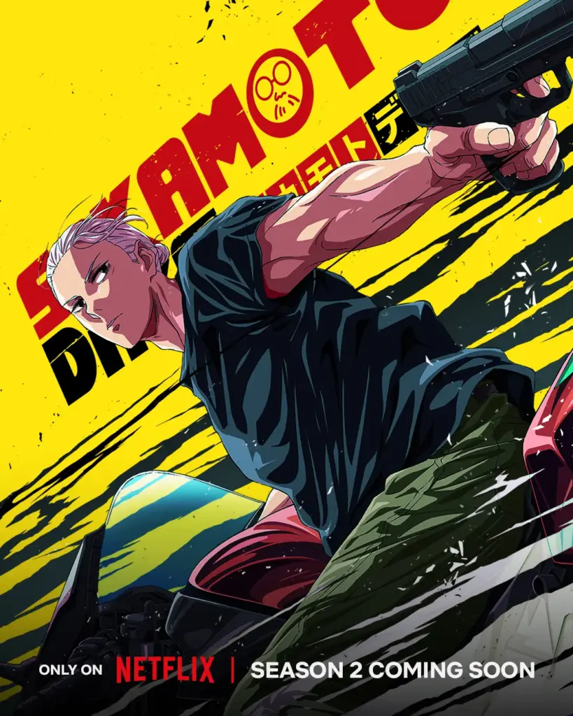 Pôster da 2ª temporada de Sakamoto Days